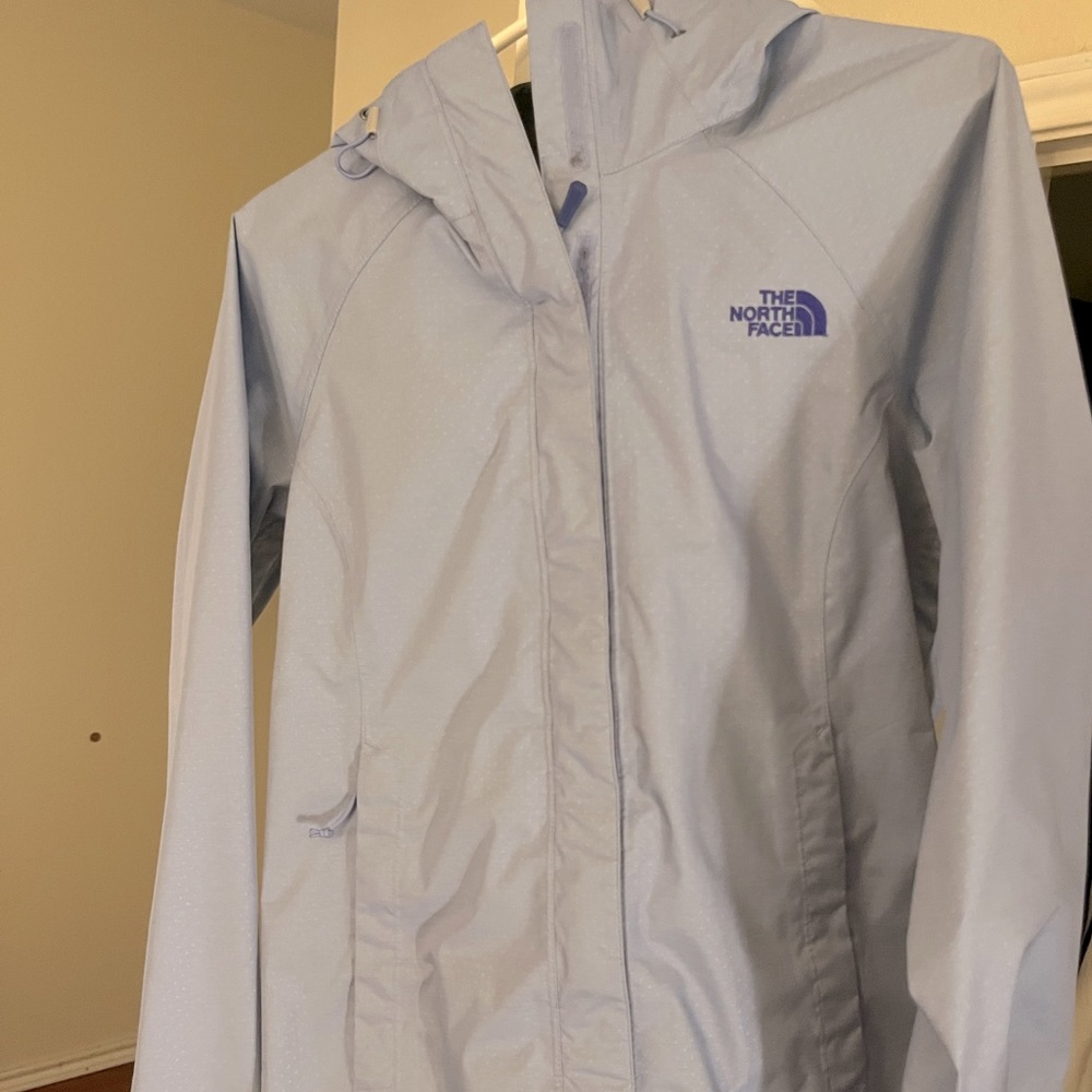 Periwinkle Northface Windbreaker